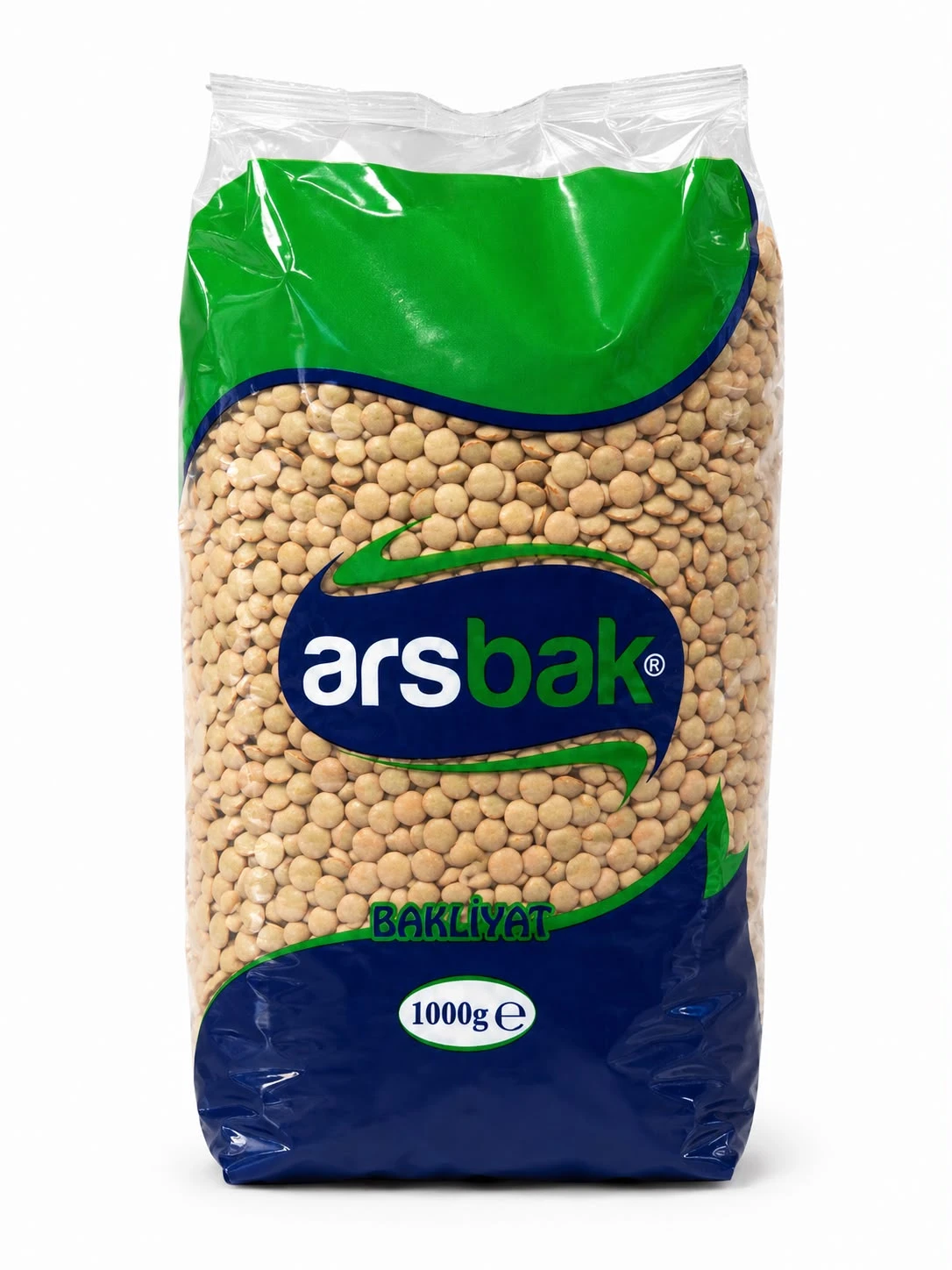 Arsbak Yeşil Mercimek 1 Kg