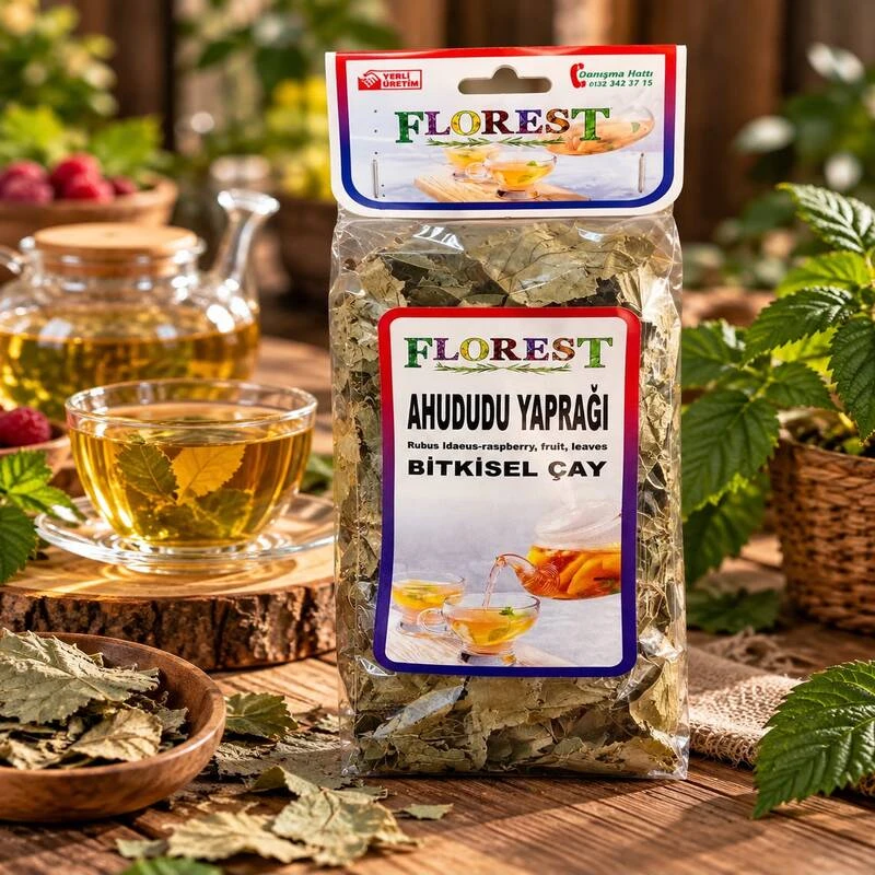 Florest Ahududu Yaprağı 25 Gr