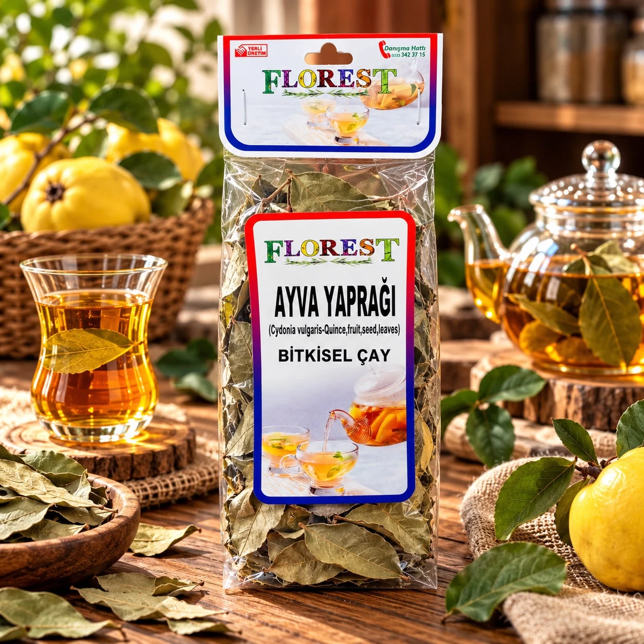 Florest Ayva Yaprağı 25 Gr