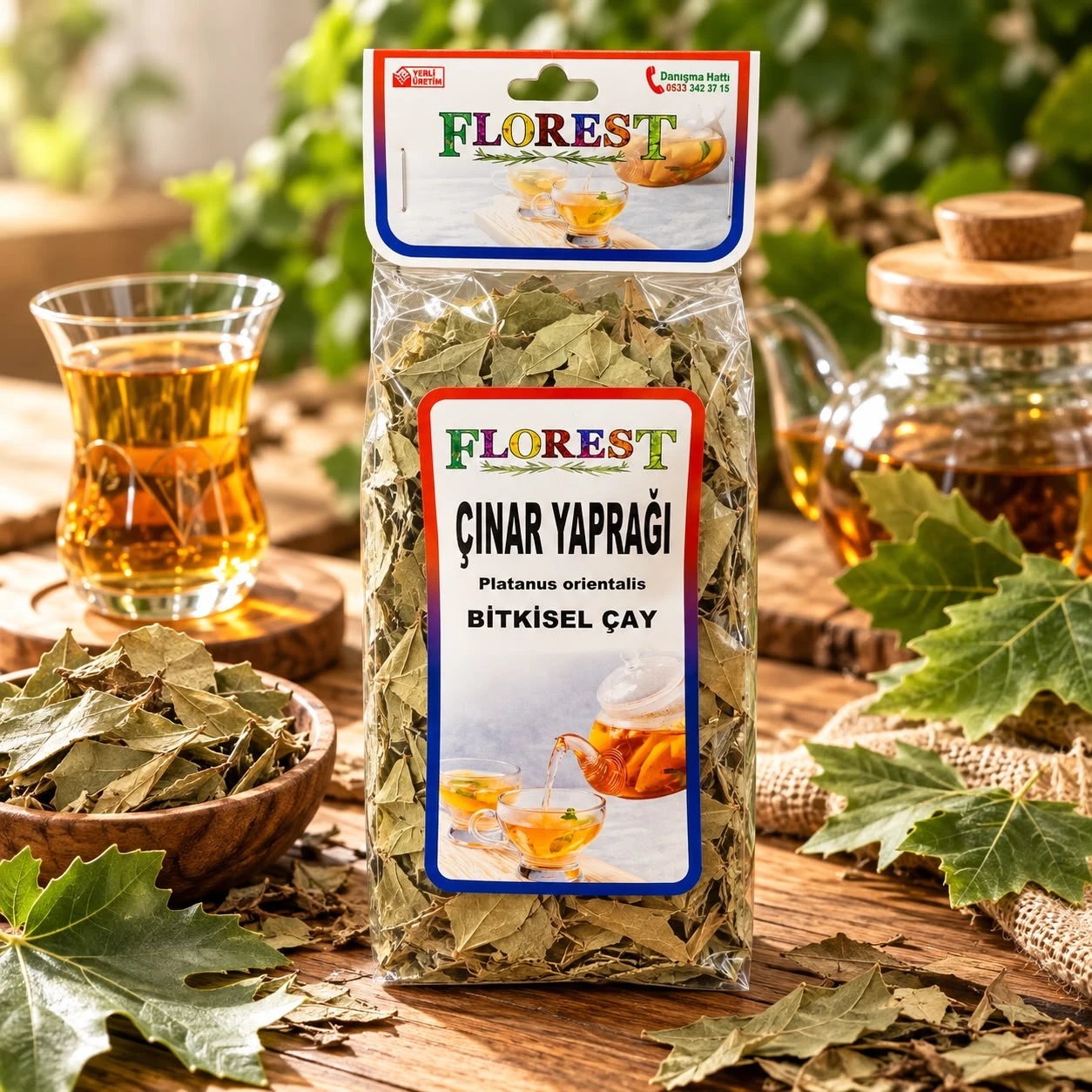 Florest Çınar Yaprağı 25 Gr