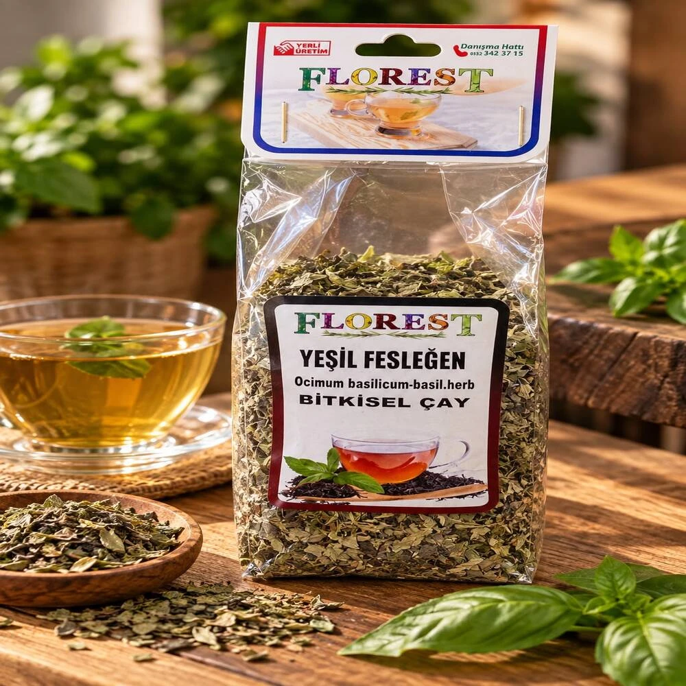 Florest Yeşil Fesleğen 50 Gr