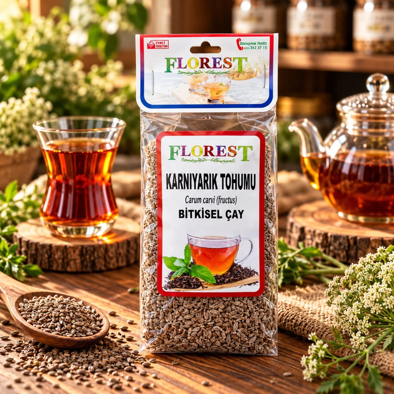 Florest Karnıyarık Otu Tohumu 40 Gr